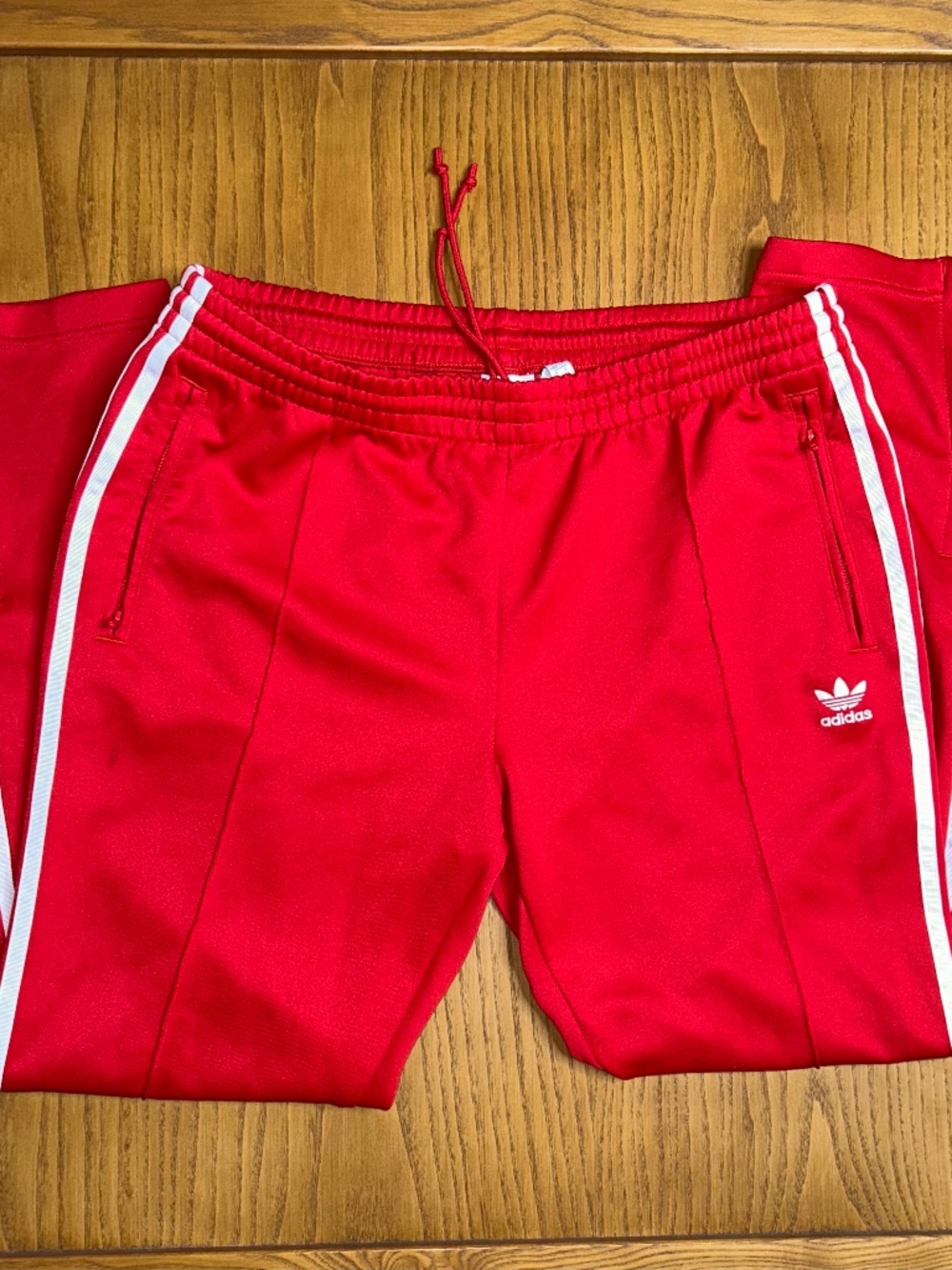 Red Addias Pants Women Size L